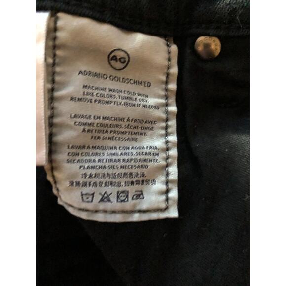 AG Adriano Goldschmied Edgy The Legging Super Skinny Ankle Distressed Jeans - Picture 14 of 15